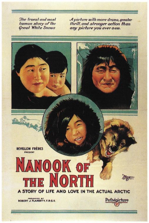 the movie poster: Nanook of the North (1922)