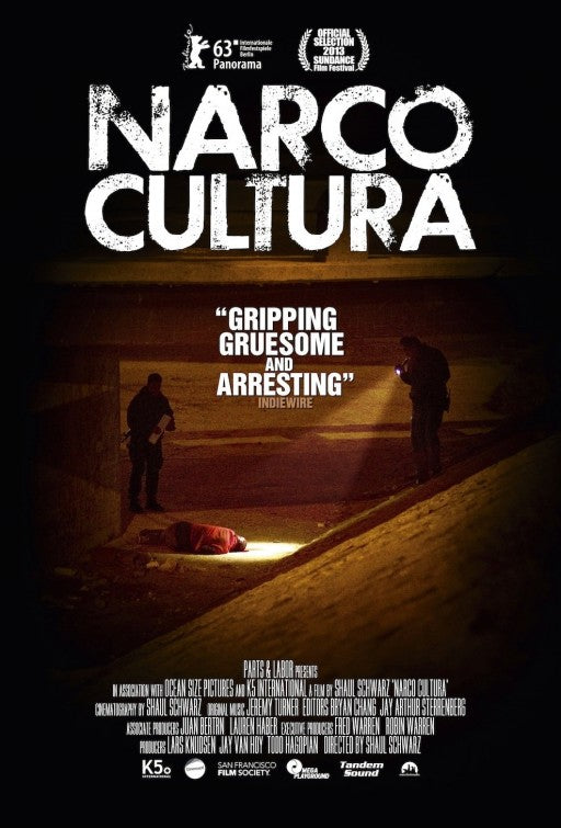 1000 piece jigsaw puzzle for the movie poster: Narco Cultura (2013)