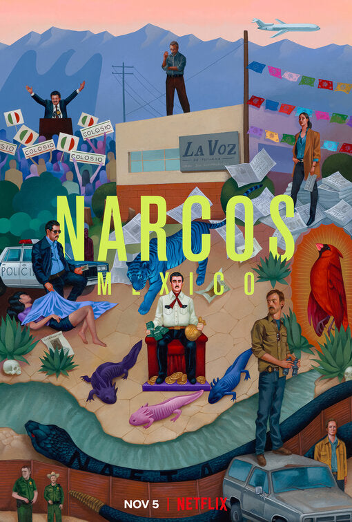 1000 piece jigsaw puzzle for tv poster: Narcos: Mexico, ver9