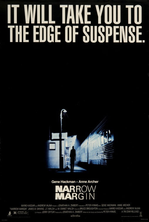 the movie poster: Narrow Margin (1990)