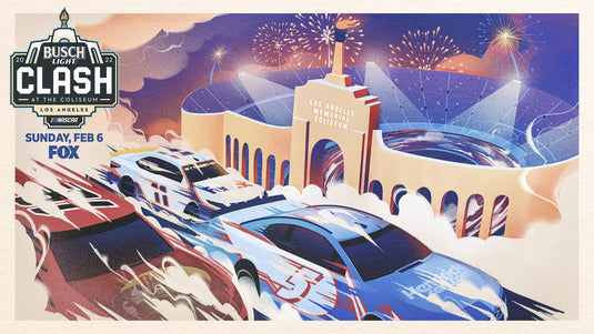1000 piece jigsaw puzzle for tv poster: NASCAR: Clash at the Coliseum, ver2