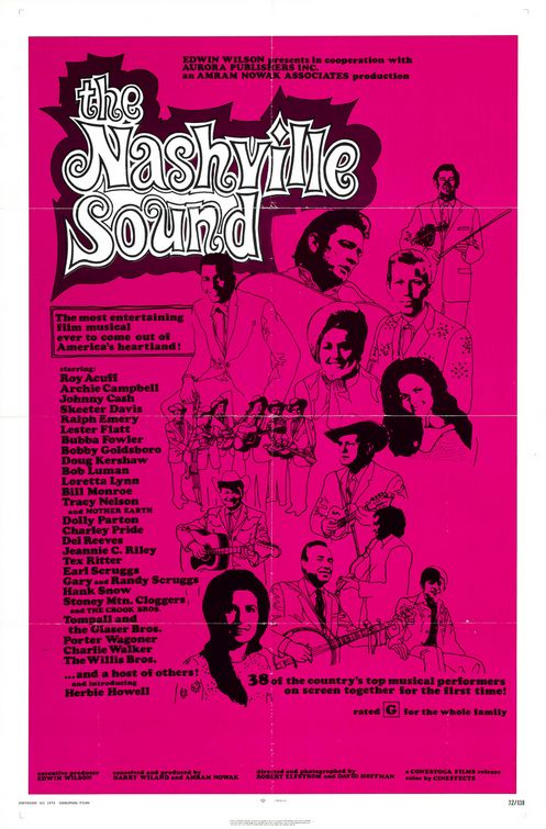 the movie poster: The Nashville Sound (1970)