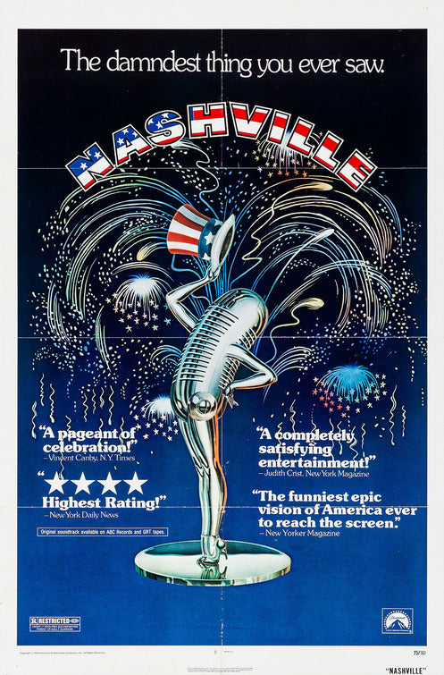 the movie poster: Nashville (1975) ver1