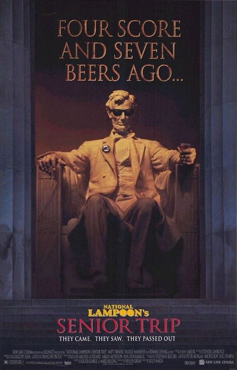 the movie poster: National Lampoon's Senior Trip (1995)
