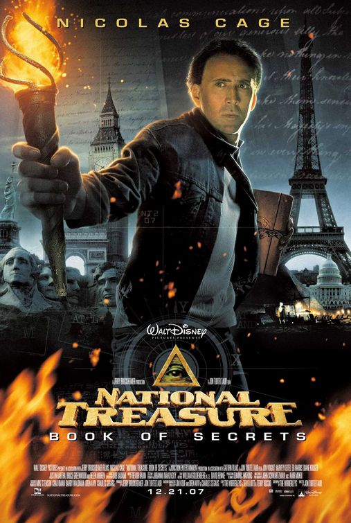 the movie poster: National Treasure: Book of Secrets (2007)