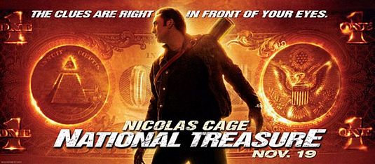 the movie poster: National Treasure (2004) ver2