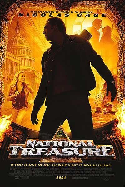 the movie poster: National Treasure (2004) ver3