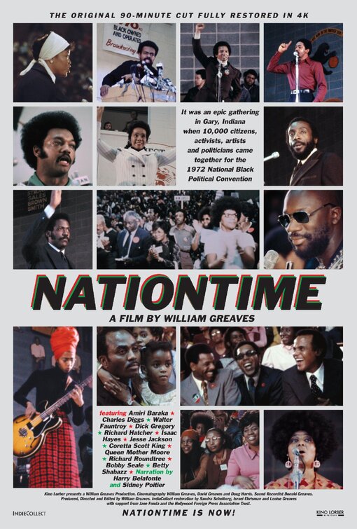 1000 piece jigsaw puzzle for the movie poster: Nationtime (2020)