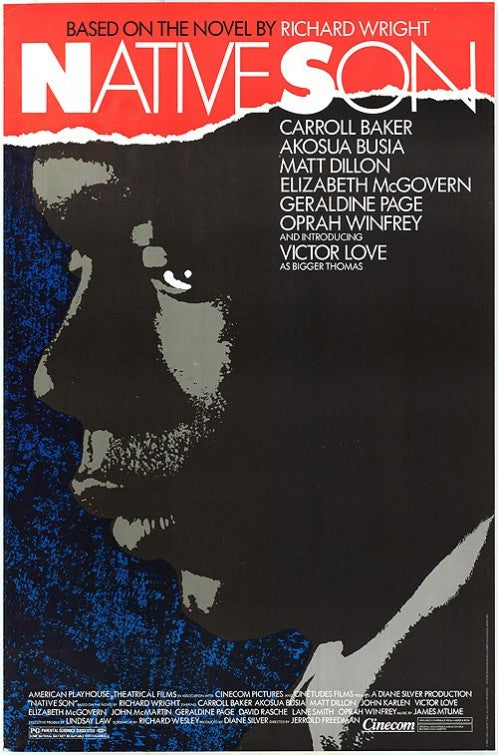 the movie poster: Native Son (1986)