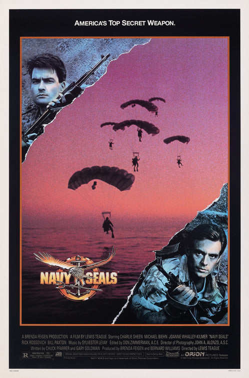 the movie poster: Navy SEALs (1990)