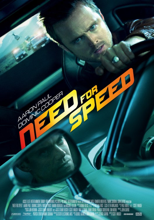 1000 piece jigsaw puzzle for the movie poster: Need for Speed (2014) ver2