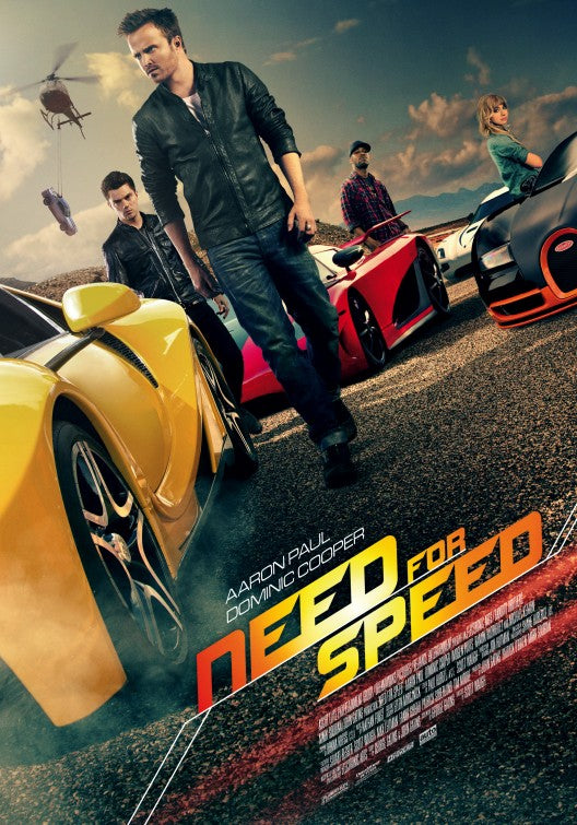 1000 piece jigsaw puzzle for the movie poster: Need for Speed (2014) ver3