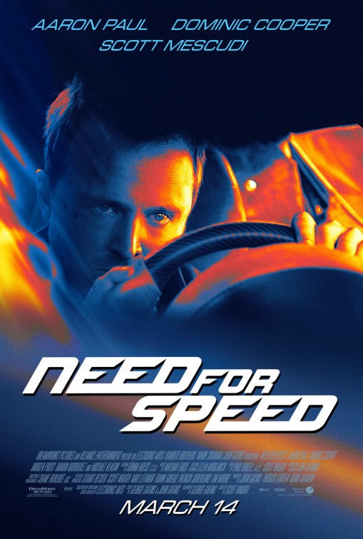 1000 piece jigsaw puzzle for the movie poster: Need for Speed (2014) ver4