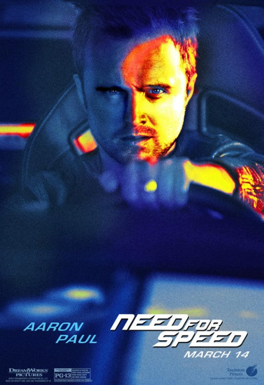 1000 piece jigsaw puzzle for the movie poster: Need for Speed (2014) ver7