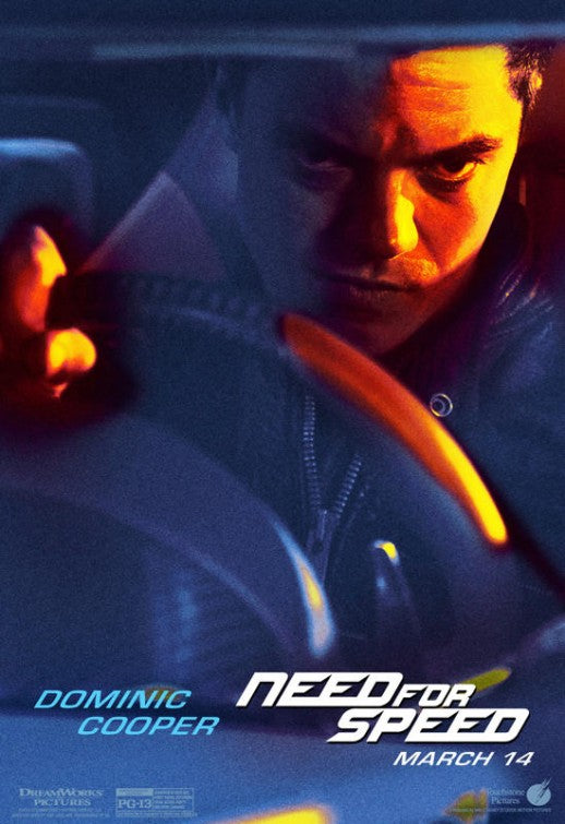 1000 piece jigsaw puzzle for the movie poster: Need for Speed (2014) ver9