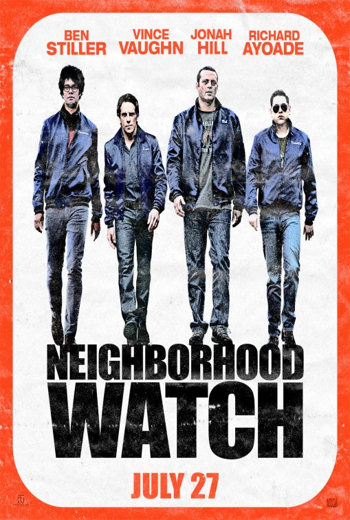 1000 piece jigsaw puzzle for the movie poster: The Watch (2012) ver2