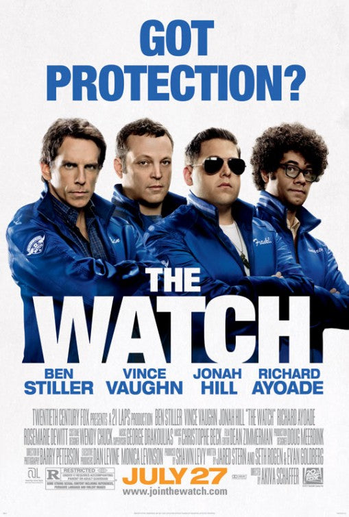 1000 piece jigsaw puzzle for the movie poster: The Watch (2012) ver3
