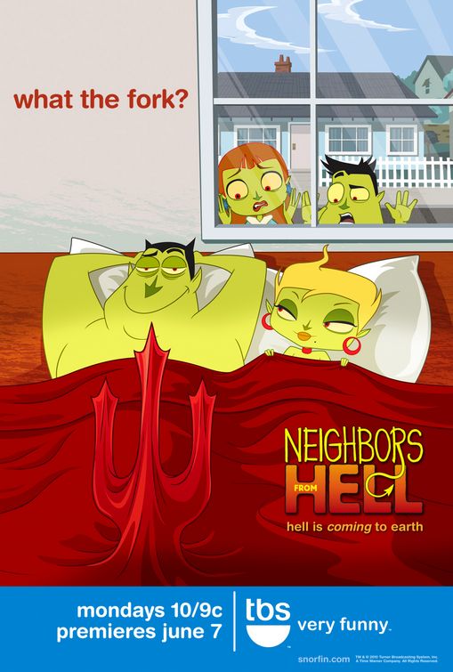 1000 piece jigsaw puzzle for tv poster: Neighbors from Hell