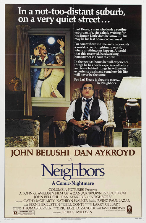 the movie poster: Neighbors (1981) ver2