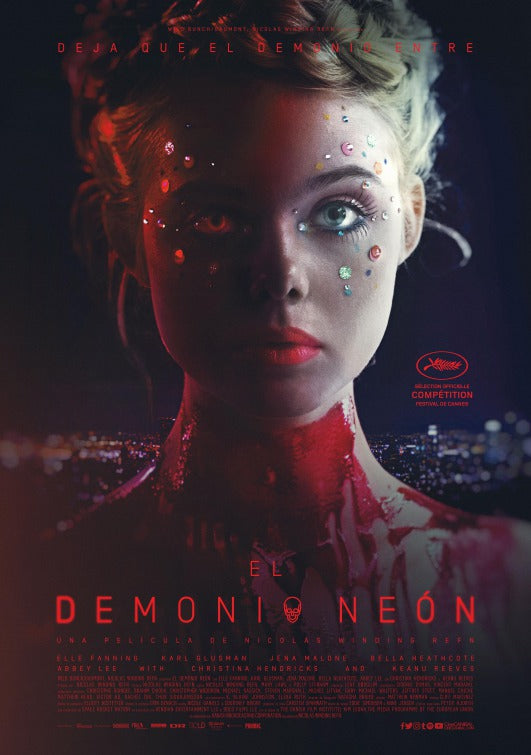 1000 piece jigsaw puzzle for the movie poster: The Neon Demon (2016) ver11