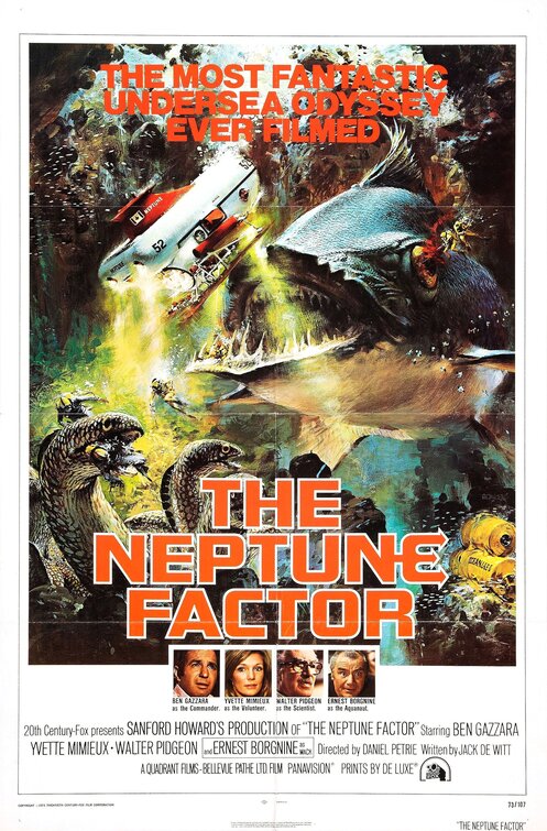 the movie poster: The Neptune Factor (1973)