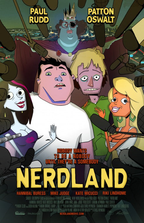 1000 piece jigsaw puzzle for the movie poster: Nerdland (2016)