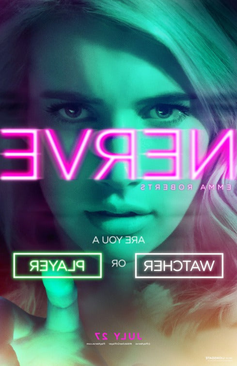 1000 piece jigsaw puzzle for the movie poster: Nerve (2016)