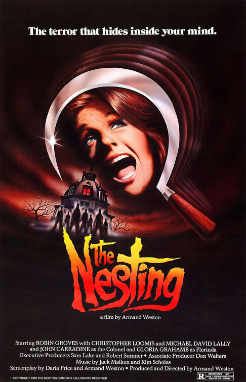 1000 piece jigsaw puzzle for the movie poster: The Nesting (1981)