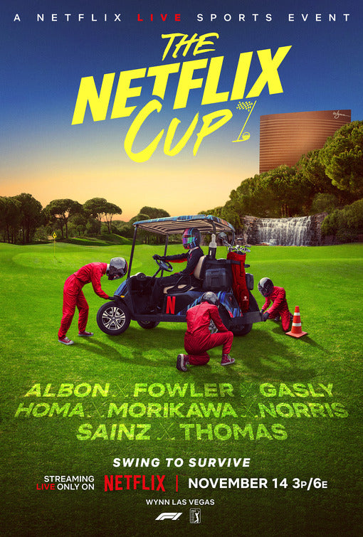 1000 piece jigsaw puzzle for tv poster: The Netflix Cup