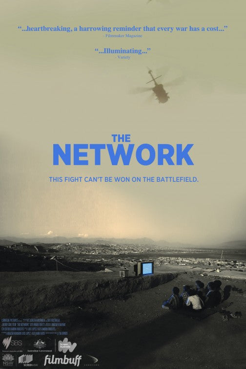 1000 piece jigsaw puzzle for the movie poster: The Network (2013)