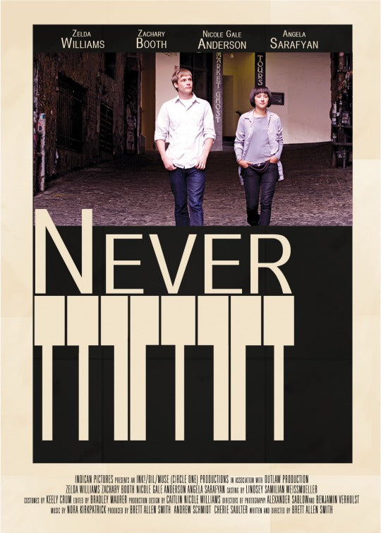 1000 piece jigsaw puzzle for the movie poster: Never (2016)