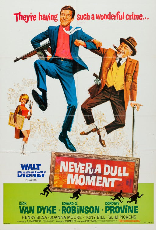 1000 piece jigsaw puzzle for the movie poster: Never a Dull Moment (1968) ver3