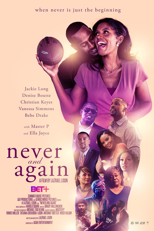 1000 piece jigsaw puzzle for the movie poster: Never and Again (2021)