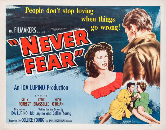 1000 piece jigsaw puzzle for the movie poster: Never Fear (1950) ver2
