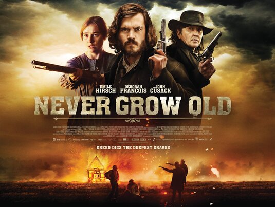 1000 piece jigsaw puzzle for the movie poster: Never Grow Old (2019) ver4