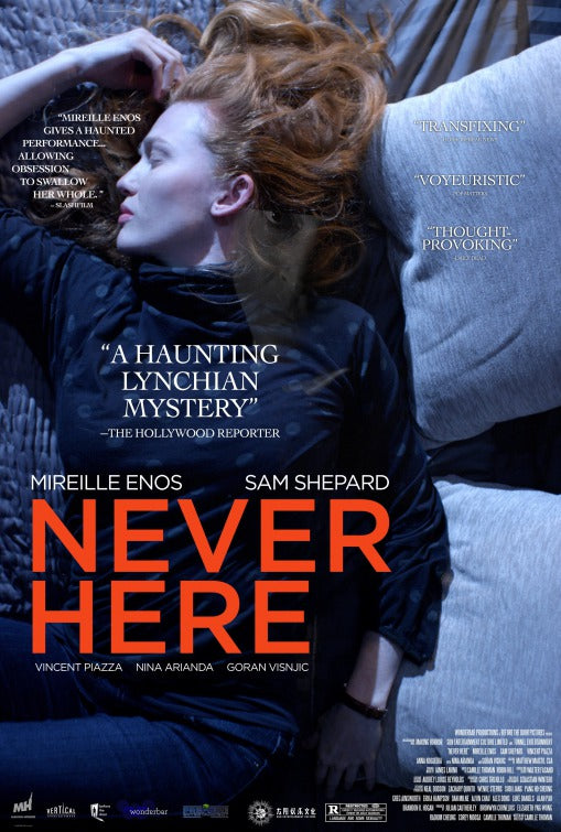 1000 piece jigsaw puzzle for the movie poster: Never Here (2017)