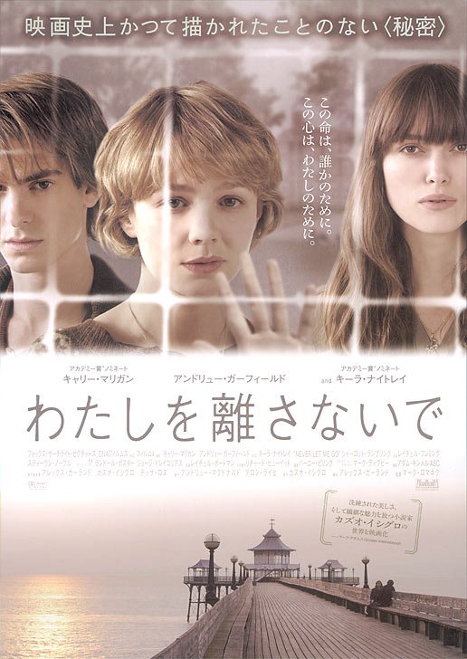 1000 piece jigsaw puzzle for the movie poster: Never Let Me Go (2010) ver6