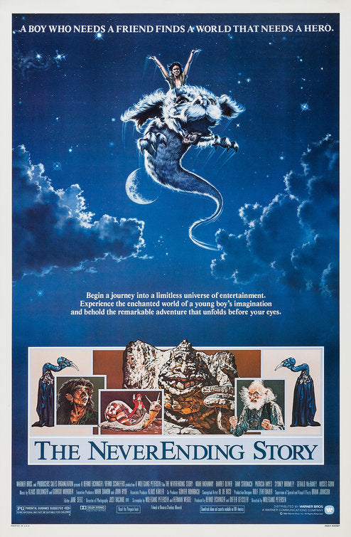 the movie poster: The NeverEnding Story (1984) ver1