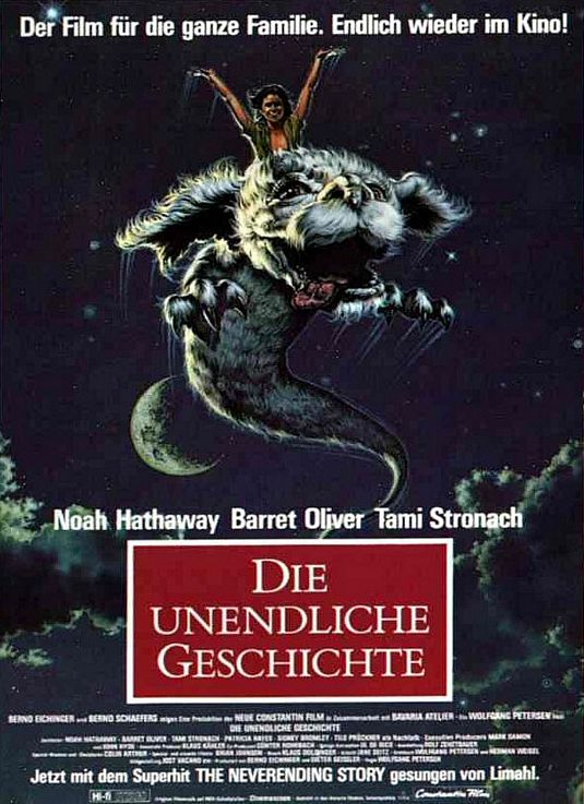 the movie poster: The NeverEnding Story (1984) ver3