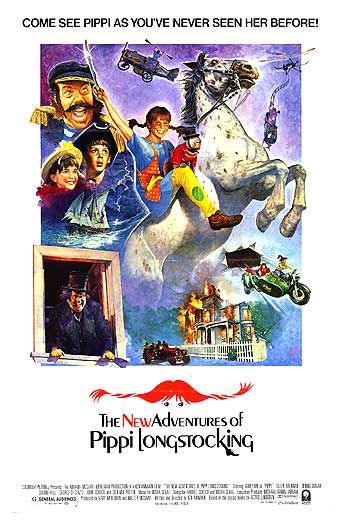 the movie poster: The New Adventures of Pippi Longstocking (1988)