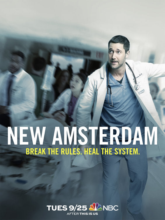 1000 piece jigsaw puzzle for tv poster: New Amsterdam
