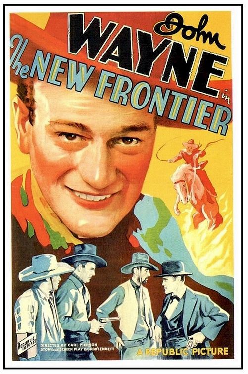 the movie poster: New Frontier (1939)