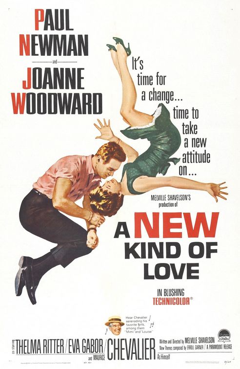 the movie poster: A New Kind of Love (1963)