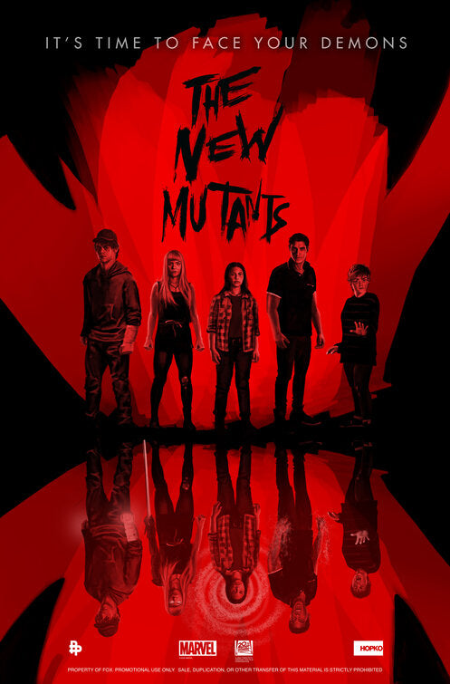 1000 piece jigsaw puzzle for the movie poster: The New Mutants (2020) ver5