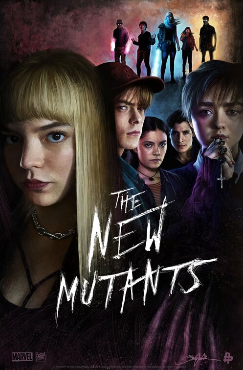 1000 piece jigsaw puzzle for the movie poster: The New Mutants (2020) ver7