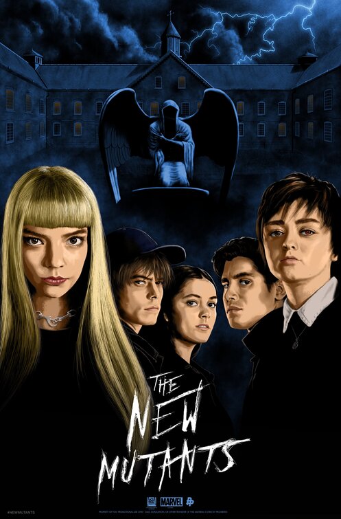 1000 piece jigsaw puzzle for the movie poster: The New Mutants (2020) ver9
