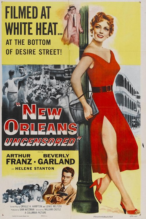 the movie poster: New Orleans Uncensored (1955)