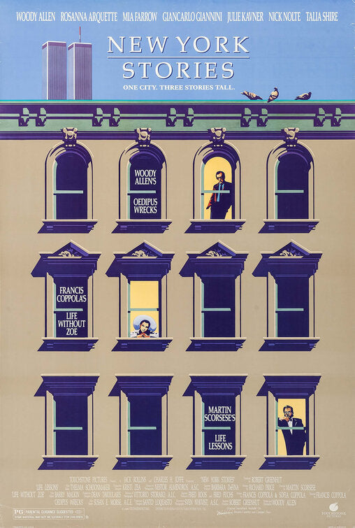 the movie poster: New York Stories (1989)