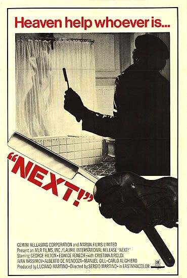 the movie poster: Next! (aka Blade of the Ripper) (1971)