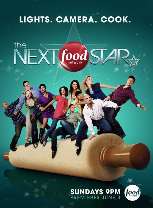 1000 piece jigsaw puzzle for tv poster: Food Network Star